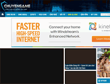 Tablet Screenshot of chuyengame.com